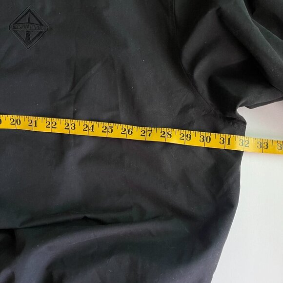 Vantage Black Pullover Short Sleeve Windbreaker Size 3X - Picture 6 of 6